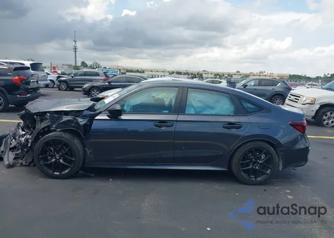 2025 Honda Civic Sport from USA, damaged, VIN 2HGFE2F52SH592737